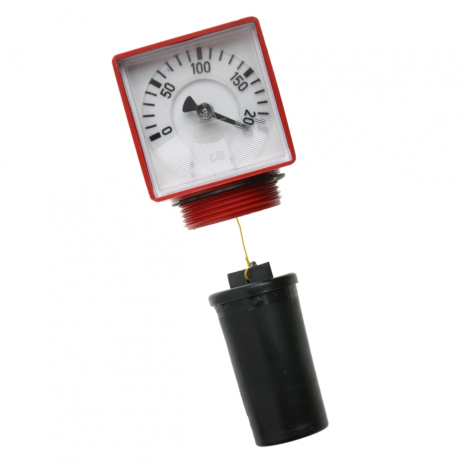 Jauge de citerne mazout mécanique verticale, Watts Q200V, raccord mâle 6/4", citerne jusqu'à 2 m
