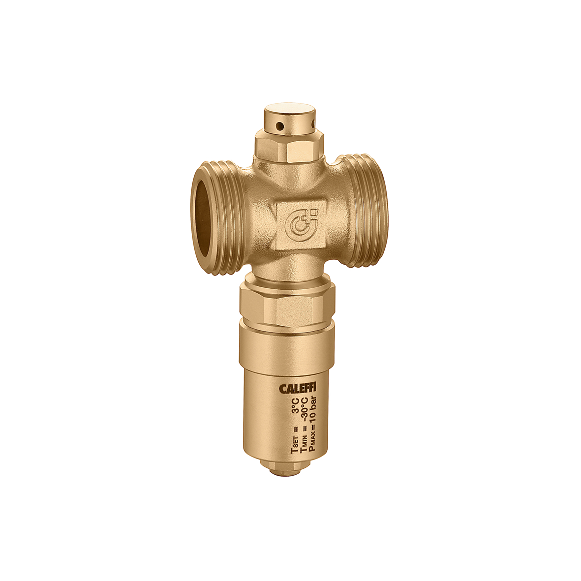 Soupape antigel pour PAC, Caleffi iStop, mâle 1"