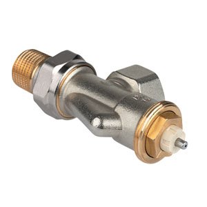 Vanne thermostatique de radiateur équerre inversée, Honeywell V2000, 3/8"