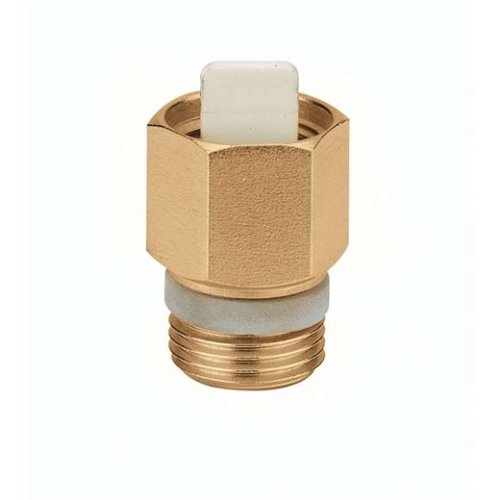 Afsluitklep voor ontluchter, Caleffi, buitendraad 3/8"