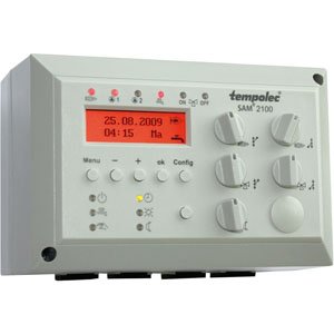 Régulateur à sonde extérieure, Tempolec SAM 2100, filaire
