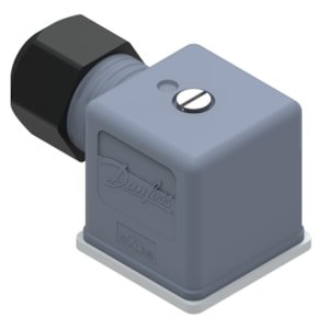 Stekker voor magneetventielspoel, Danfoss, IP67, ref. 042N1256