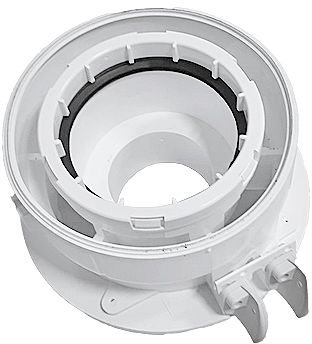Adaptateur concentrique pour chaudière, Remeha Avanta Ace / Tzerra Ace-Matic / Calenta Ace-Matic, Ø 80/125 mm