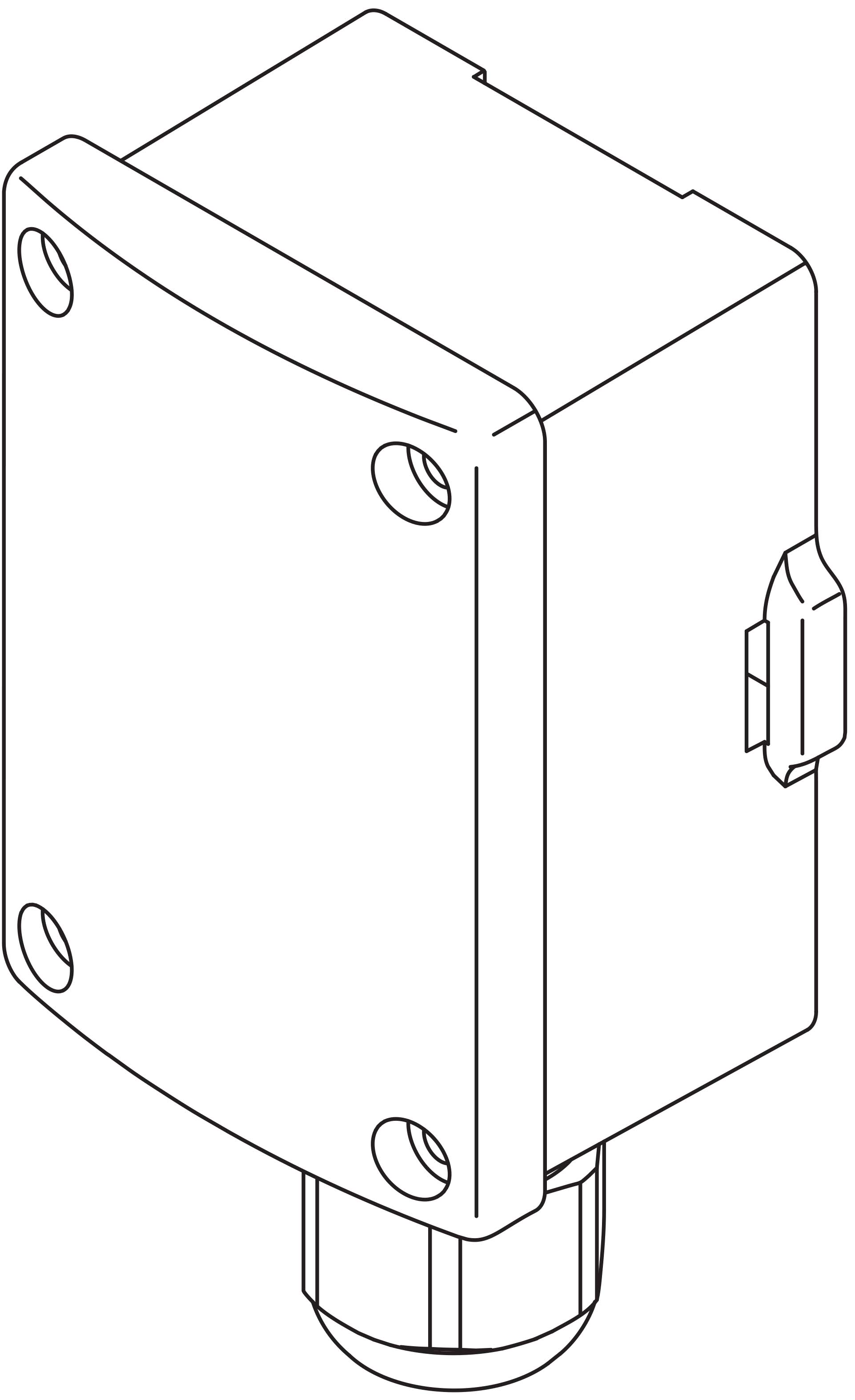 Sonde extérieure, Vaillant VRC 693, filaire