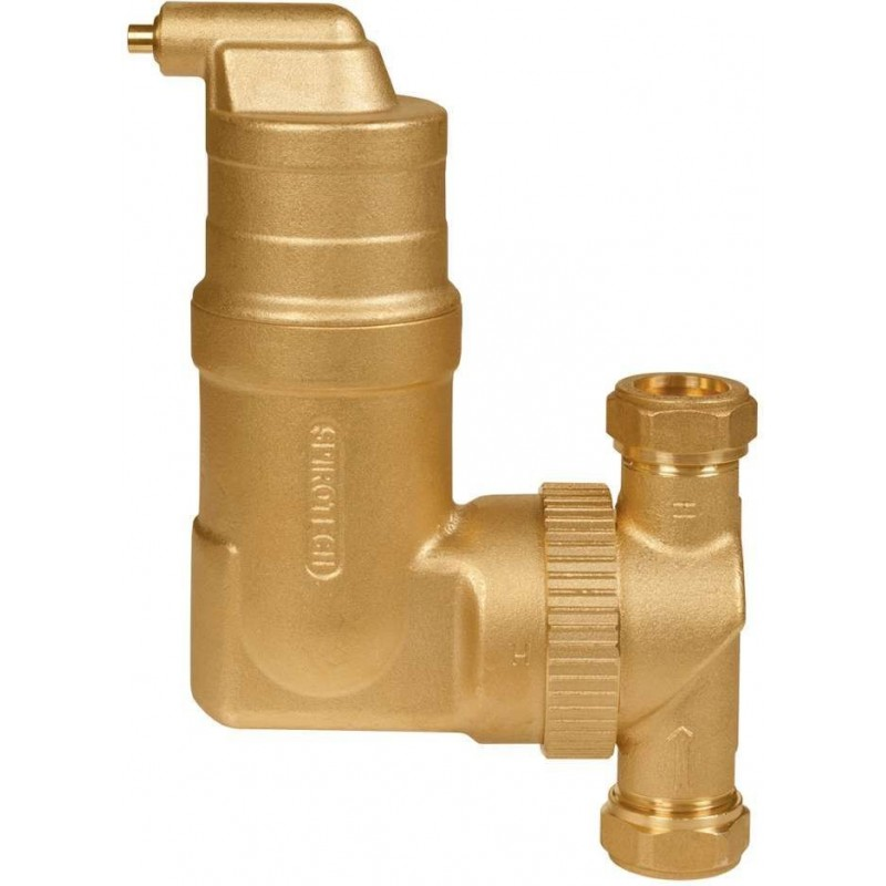 Séparateur d'air, Spirotech SpiroVent RV2, Ø 28 mm