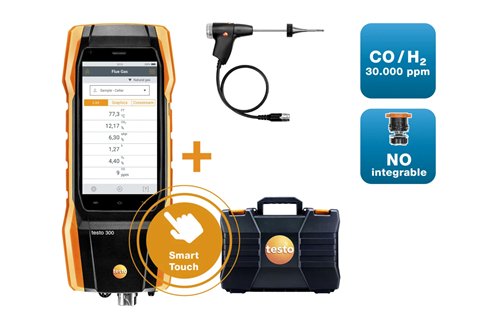 testo 300 Longlife Kit 2 - Analyseur de combustion