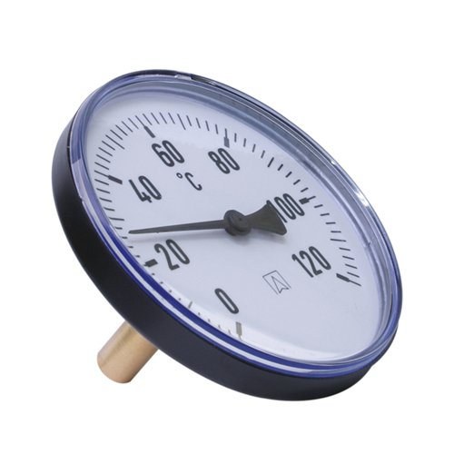 Thermomètre à cadran bimétallique, Euro-Index, Ø 63 mm