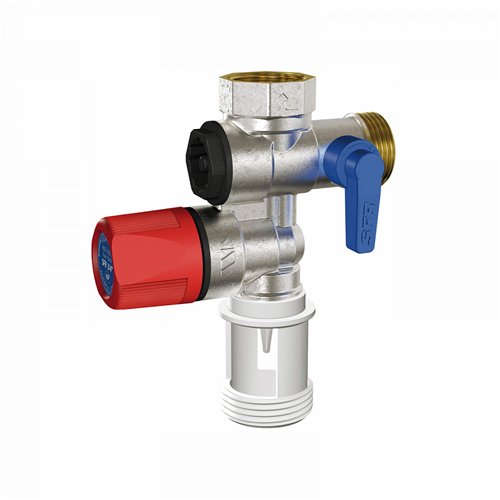 Groupe de sécurité pour boiler, Watts SFR, 3/4", siège inox