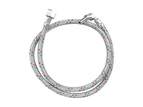 Mazoutflexibel, Elco, 1000 mm, 3/8" binnendraad x 1/4" buitendraad gebogen