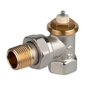 Thermostatische radiatorkraan haaks, Honeywell V2000, 1/2"