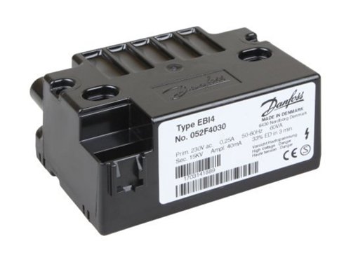 Transformateur d'allumage pour brûleur mazout, Danfoss EBI4, réf. 052F4030
