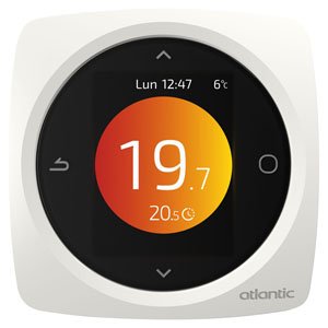 Programmeerbare kamerthermostaat, Atlantic Navilink 105, bedraad