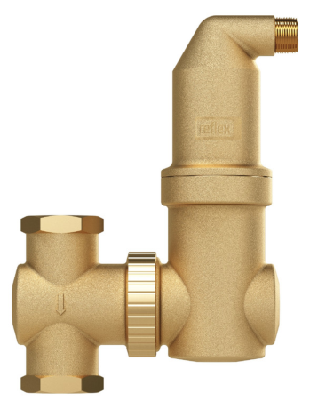Séparateur d'air, Reflex Exvoid Twist AT 22, Ø 22 mm