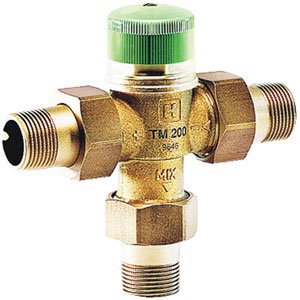Mitigeur thermostatique de distribution, Honeywell TM200, mâle 3/4"