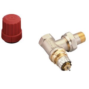 Vanne thermostatique de radiateur équerre, Danfoss RA-N 20, 3/4"