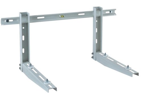 Muursteun voor buitenunit, Atlantic, diepte 455 mm, plaatmetaal