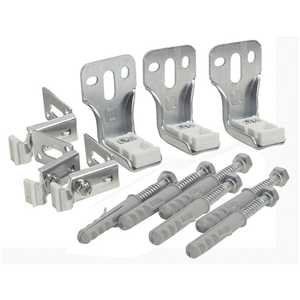 Set schroefconsoles voor radiator, Rofix, met isolatie