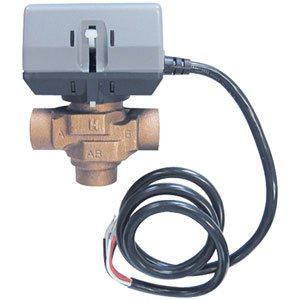 Vanne de zone motorisée 3 voies, Honeywell VC4613MP6000U, femelle 1", 230 V