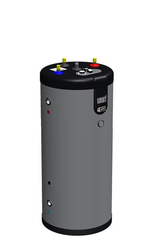Indirect verwarmde boiler, ACV Smart 160, 161 L, inox