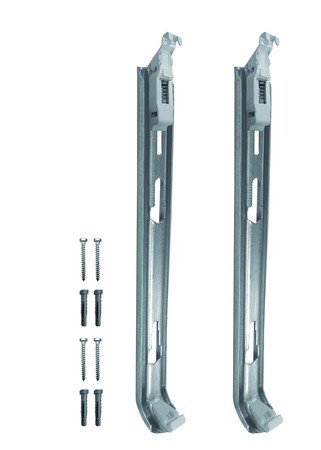 Jeu de 2 consoles murales pour radiateur, Stelrad MCA, pour radiateur H 900 mm