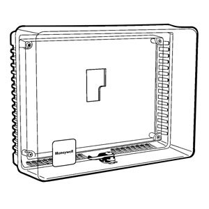 Couvercle de protection pour thermostat, Honeywell TG512A1009U, transparent