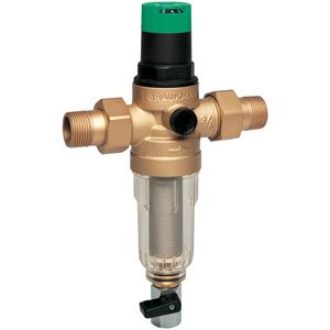 Drukverminderaar voor water, Honeywell FK06, 1/2", met patroonfilter