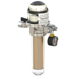 Dégazeur automatique de mazout avec filtre, Watts Tigerloop Combi Magnum TC3M 110A, 5 µm, avec vacuomètre
