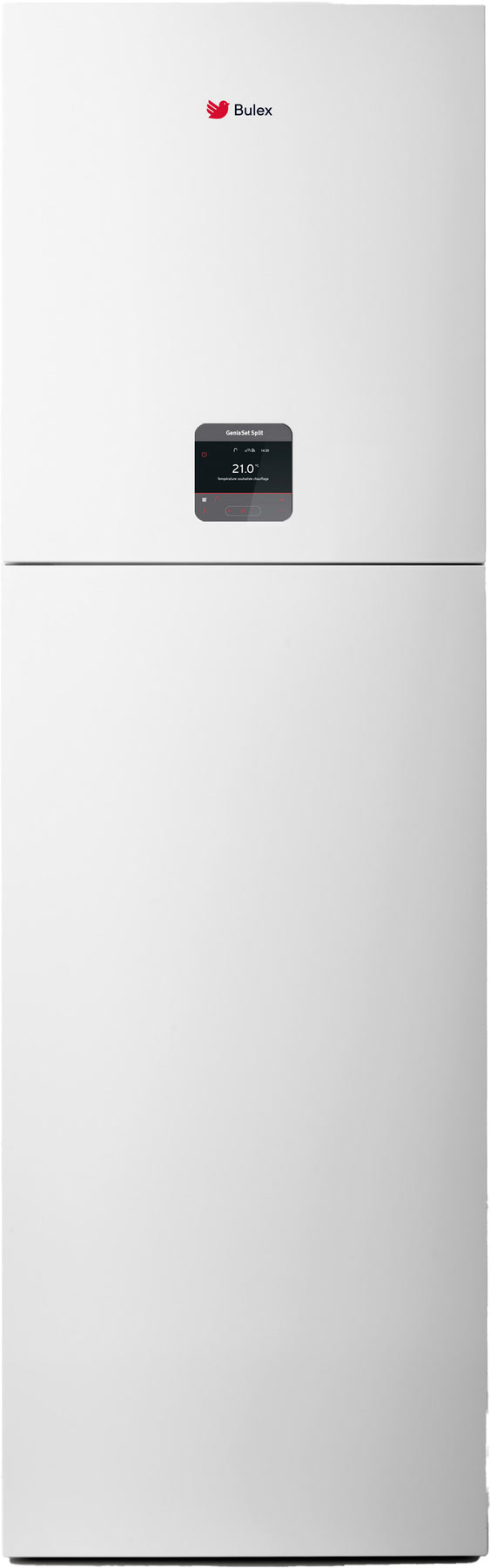 Unité intérieure de PAC avec boiler intégré, Bulex GeniaSet Split HA 5-8.2 STB C2, 190 L, 2 circuits, pour GeniaAir Split HA 3-8.2 et 5-8.2