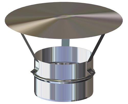 Chapeau chinois simple paroi inox, Stabile PS, Ø 130 mm