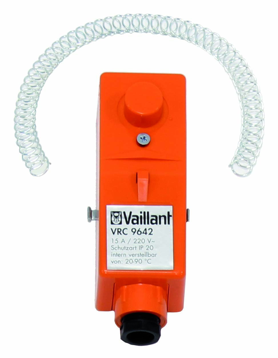 Thermostat d'applique pour plancher chauffant, Vaillant VRC 9642