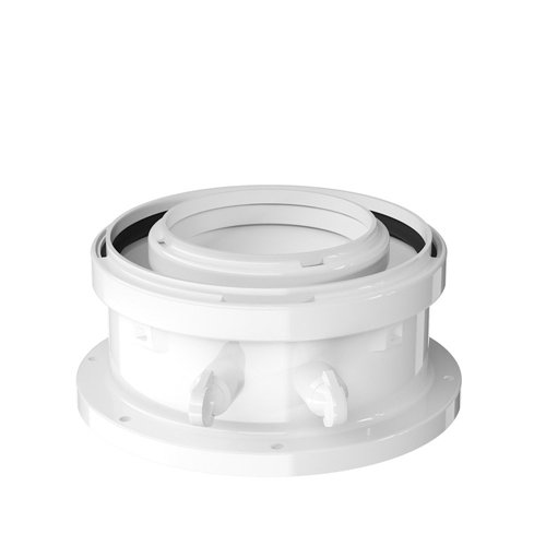 Concentrische adapter voor ketel, Bosch, Ø 80/125 mm
