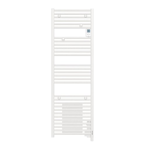 Radiateur sèche-serviettes mixte, Atlantic Doris Digital Ventilo, H 1590 x L 500 mm, 1750 W, soufflerie 1000 W