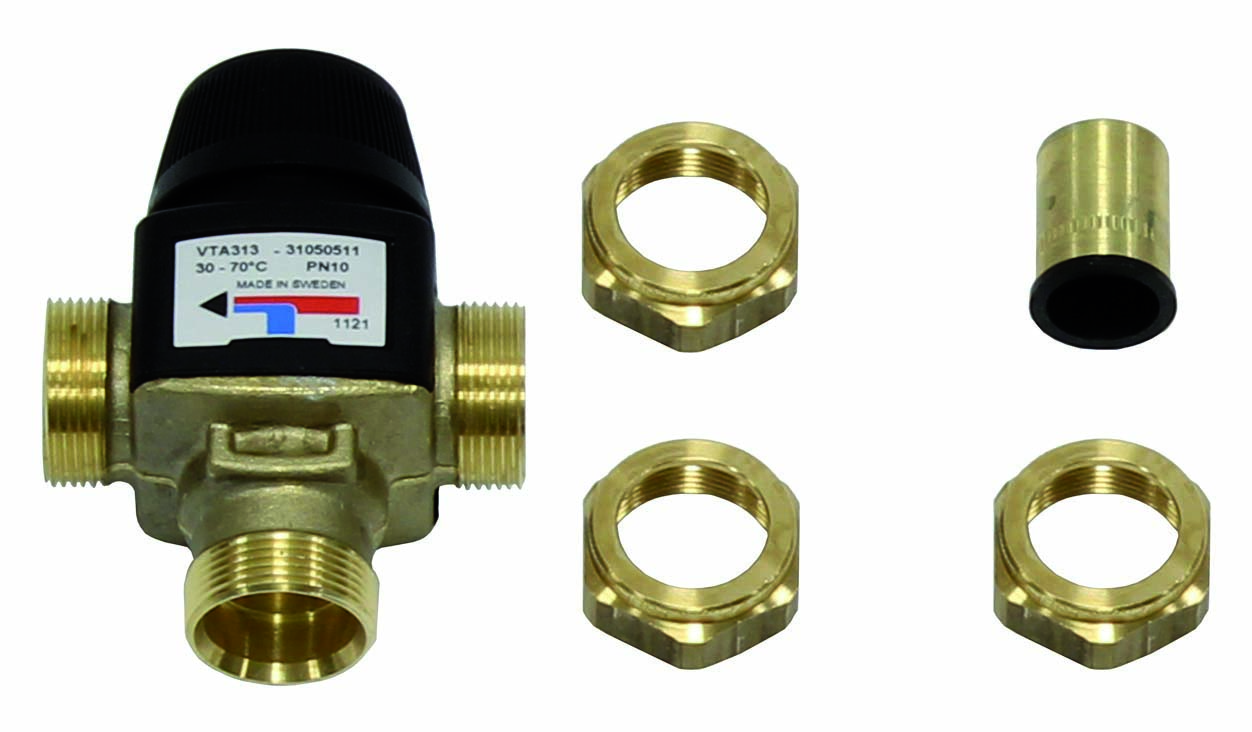 Thermostatisch mengventiel, Vaillant, Ø 22 mm