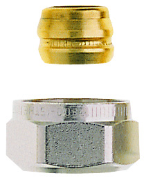 Raccord à compression pour radiateur, IMI Heimeier, femelle 3/4" x tube cuivre ou acier 15 mm
