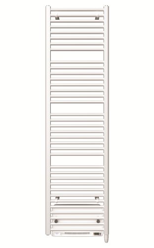 Radiateur sèche-serviettes électrique, Stelrad Dahlia E-Vento, H 1763 x L 495 mm, 1950 W, soufflerie 950 W