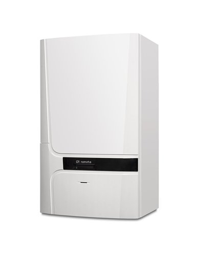 Condenserende gaswandketel combi, Remeha Calenta Ace-Matic 30c, cv 25 kW, warm water 30 kW