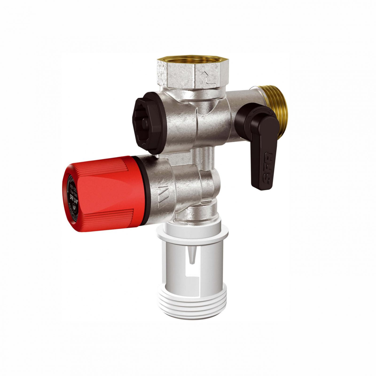 Groupe de sécurité pour boiler, Watts SFR, 3/4"
