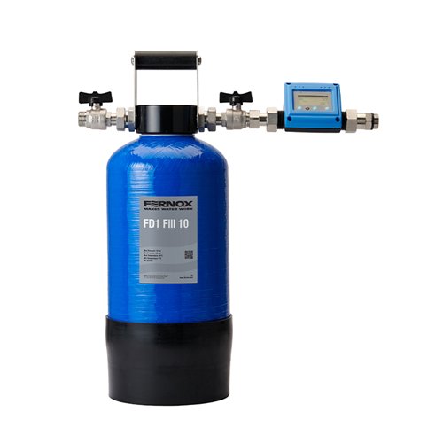 Unité de remplissage à eau déminéralisée, Fernox FD1 Fill 10, avec compteur intégré