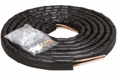 Geïsoleerde koperen zonneleiding, Vaillant, 10 m, 2-in-1