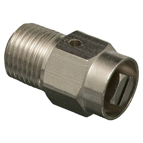 Manuele radiatorontluchter, 1/8", vernikkeld messing, met sleutel