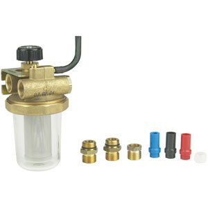 Mazoutfilter met terugloop, Watts RGZ-CN, binnendraad 3/8", 260 µm