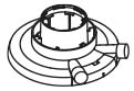Adaptateur concentrique pour chaudière, Vaillant ecoTEC plus et ecoTEC pro, Ø 80/125 mm