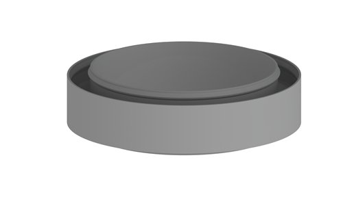Raccord pour conduit d'air isolé en EPS, Burgerhout EasyAir, Ø 160 mm
