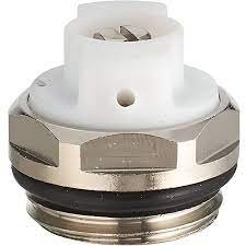 Bouchon purgeur pour radiateur, 1/2", chromé