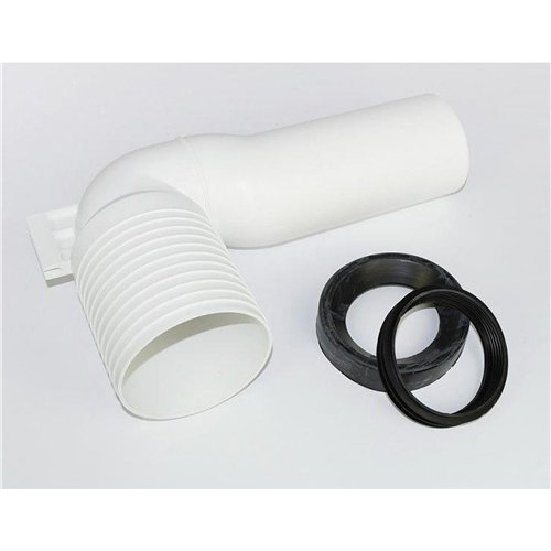 Coude d'évacuation réglable pour WC, Villeroy & Boch Vario, réglage 70 à 160 mm