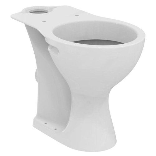 WC à poser surélevé, Ideal Standard Ulysse, sortie horizontale