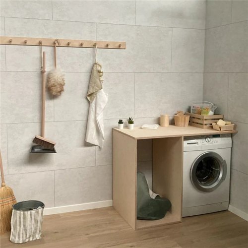 Wandpaneel voor badkamer, Dumaplast Dumawall+, 914 Washington, 90 x 50 cm, pak van 2,25 m²
