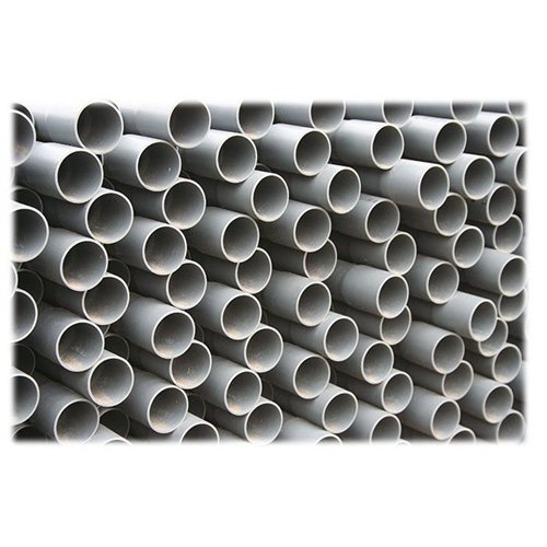 PVC-drukbuis voor zwembad, Aubia, Ø 50 x 3,7 mm, zonder mof, PN 16