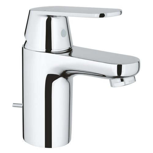 Mitigeur lavabo, GROHE Eurosmart Cosmopolitan taille S, avec vidage, chromé