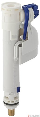 Robinet flotteur pour réservoir WC, Geberit type 360, alimentation par le bas, réf. 281214001